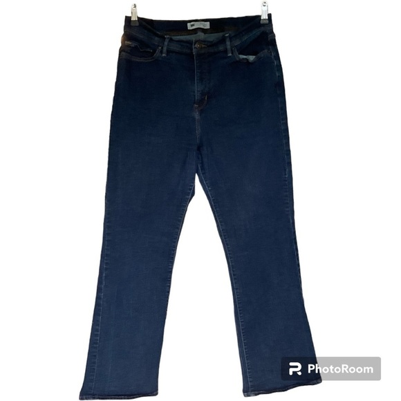 - LEVI WOMENS PERFECTLY SLIMMING 512 BOOTCUT 33x32 - Picture 2 of 6